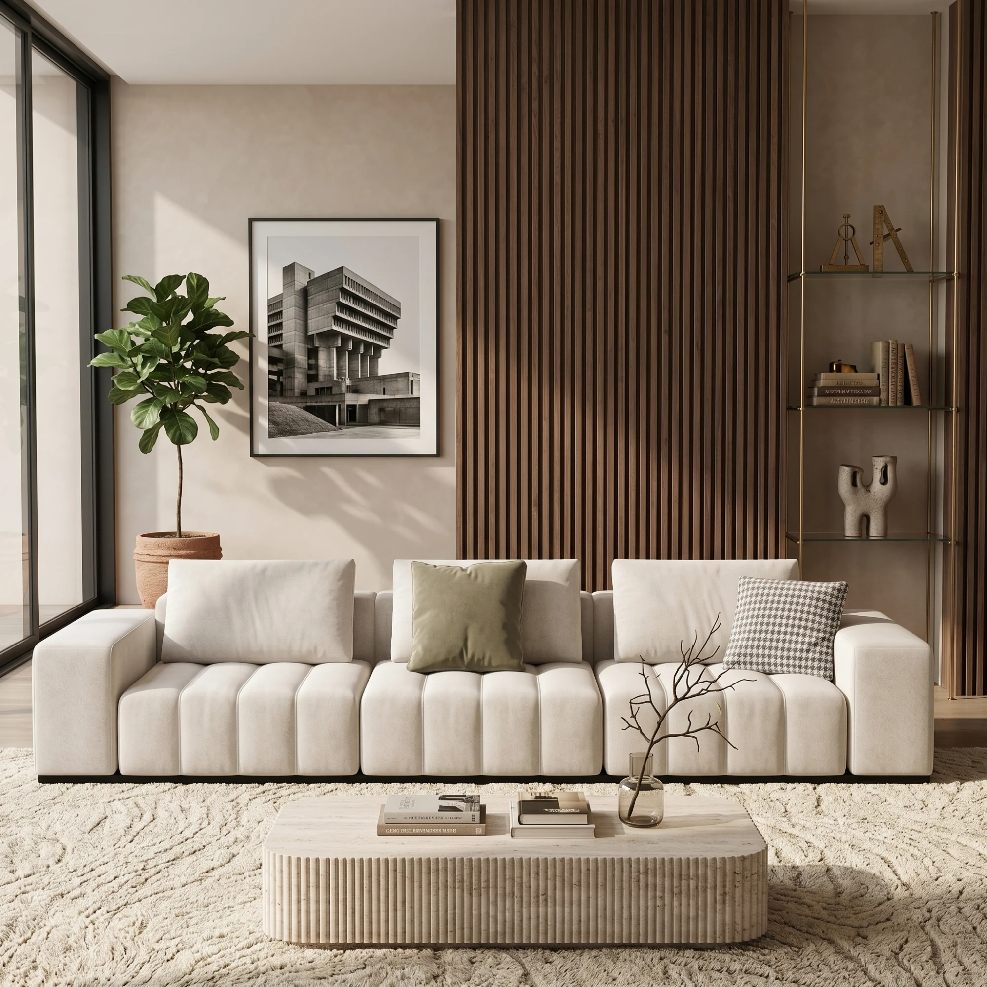elegant-off-white-three-seater-sofa-1.webp كنبة مفردة بثلاثة مقاعد - مساحة واسعة ولون أوف وايت أنيق - الصورة 1