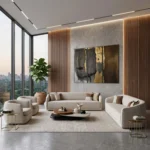 Gray Living Room Set – Two Sofas and Two Armchairs