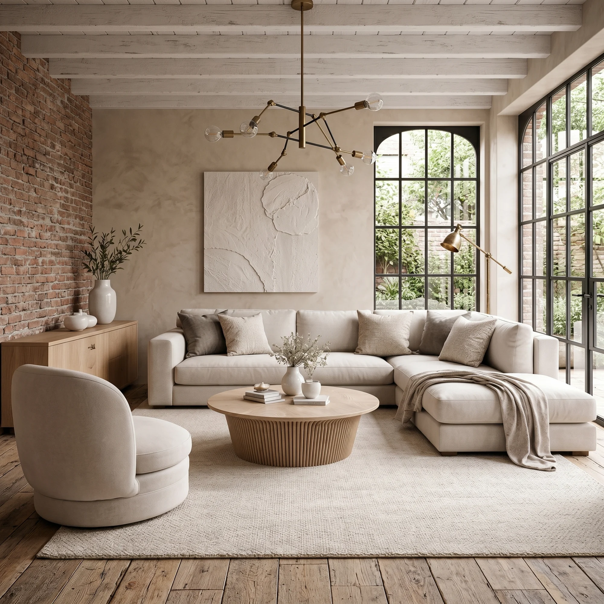 l1-1.webp Chic Off-White Pouf Ottoman – Elegant Functionality for Any Space - Image 1