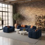 Majestic Expansive Sofa Set – The Grand Heart of Family Comfort