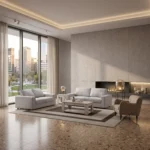 Modern Gray Two-Piece Sofa Set – Stylish Design and Everyday Comfort