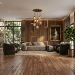 Urban Minimalist Grey 5-Piece Sofa Set – Tailored Elegance & Elite Hosting Utility